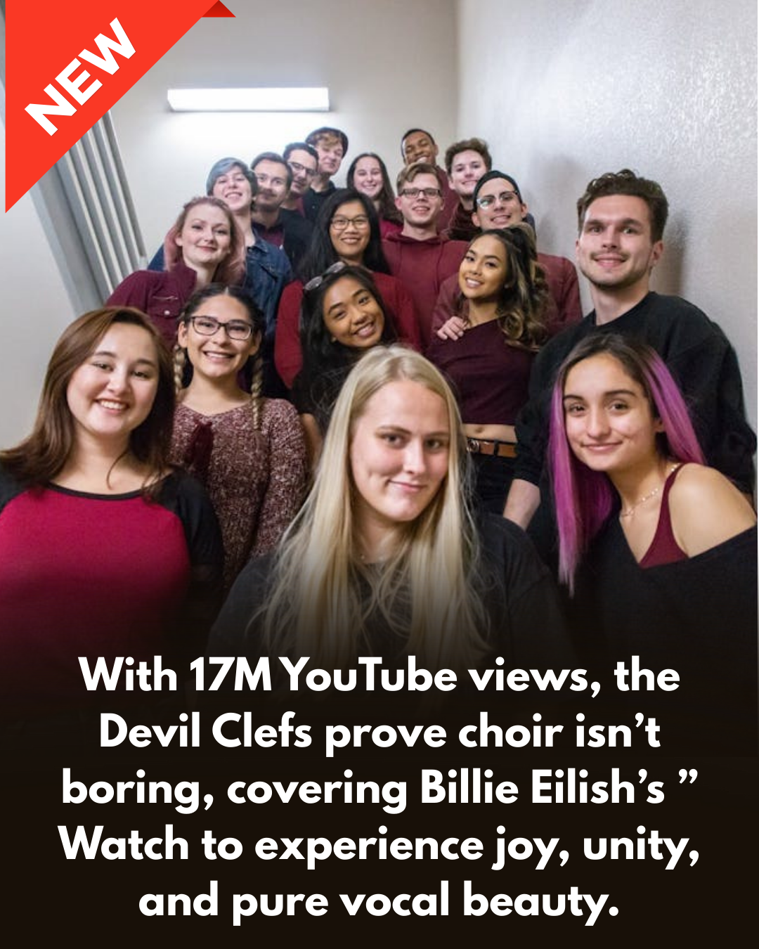 With 17M YouTube views, the Devil Clefs prove choir isn’t boring.
